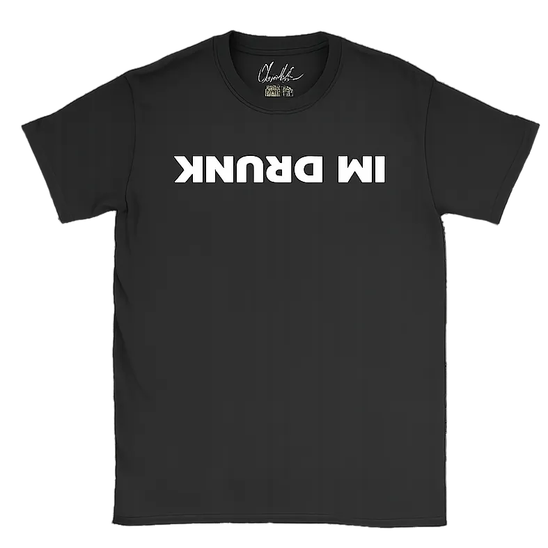 Black I'm Drunk T-shirt from I'm Drunk Apparel
