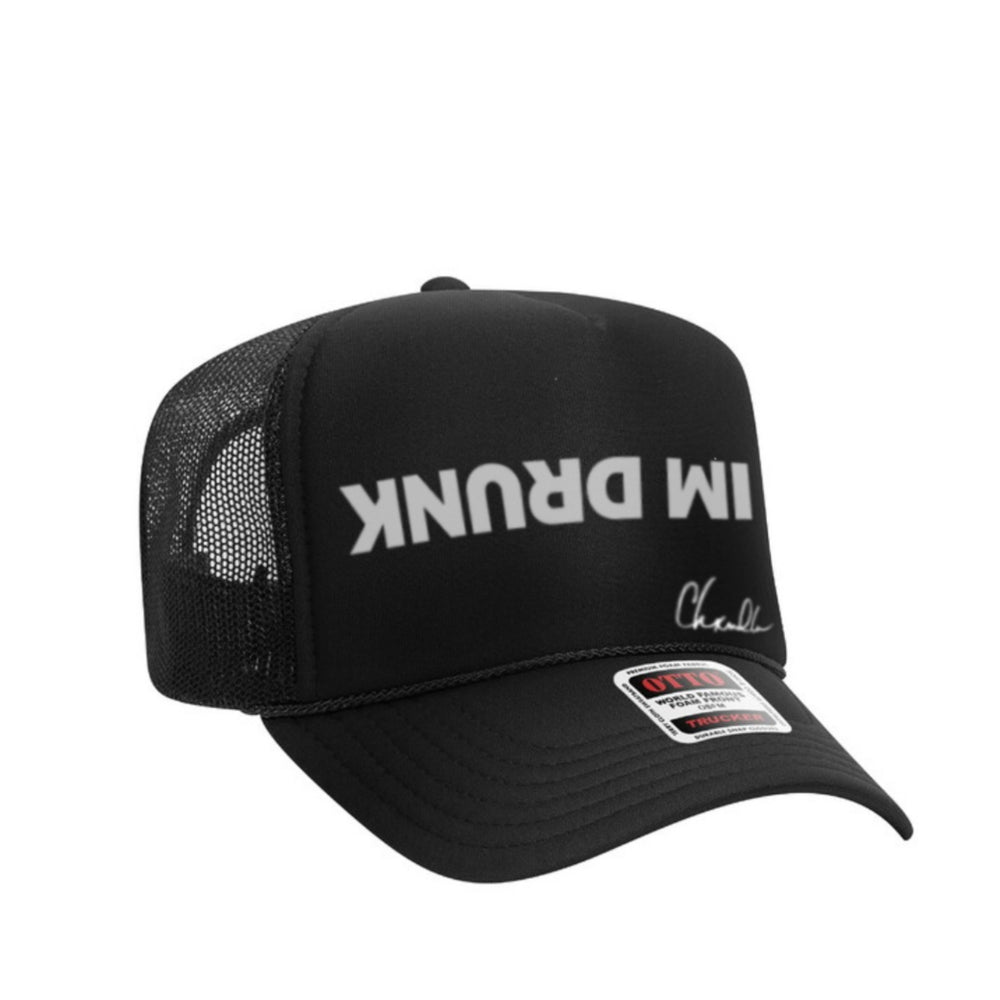 Black I'm Drunk embroidered hat from I'm Drunk Apparel